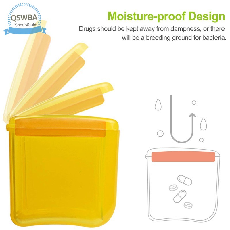 Qswba Hộp Đựng Thuốc Cỡ Lớn 7 Ngày / 4 Thời Gian-A-Day) DV .my | BigBuy360 - bigbuy360.vn