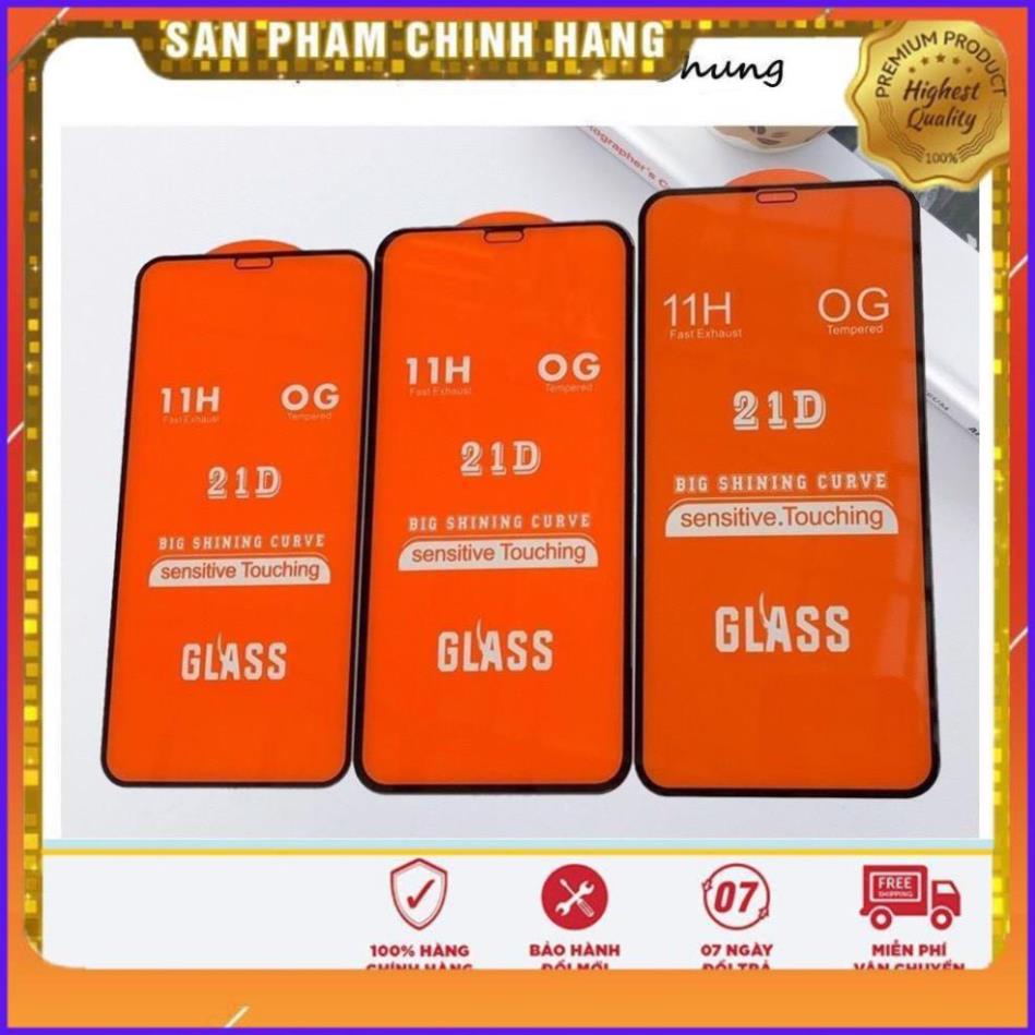 Kính Cường Lực 21D full keo iPhone 6s/7/8 Plus/X/Xs/XsMax/11/12/13-Pro/ProMax/Mini , HOT