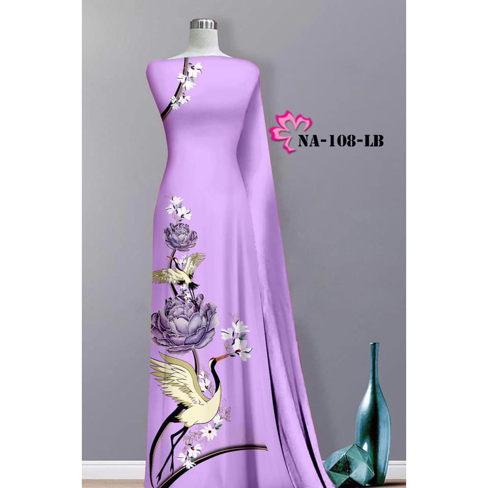 VẢI MAY ÁO DÀI SIÊU XINH KÈM ẢNH THẬT(HOT)
