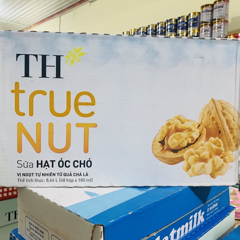 Thùng sữa TH TRUE MILK 48x180ml + Yogurt + Sữa hạt