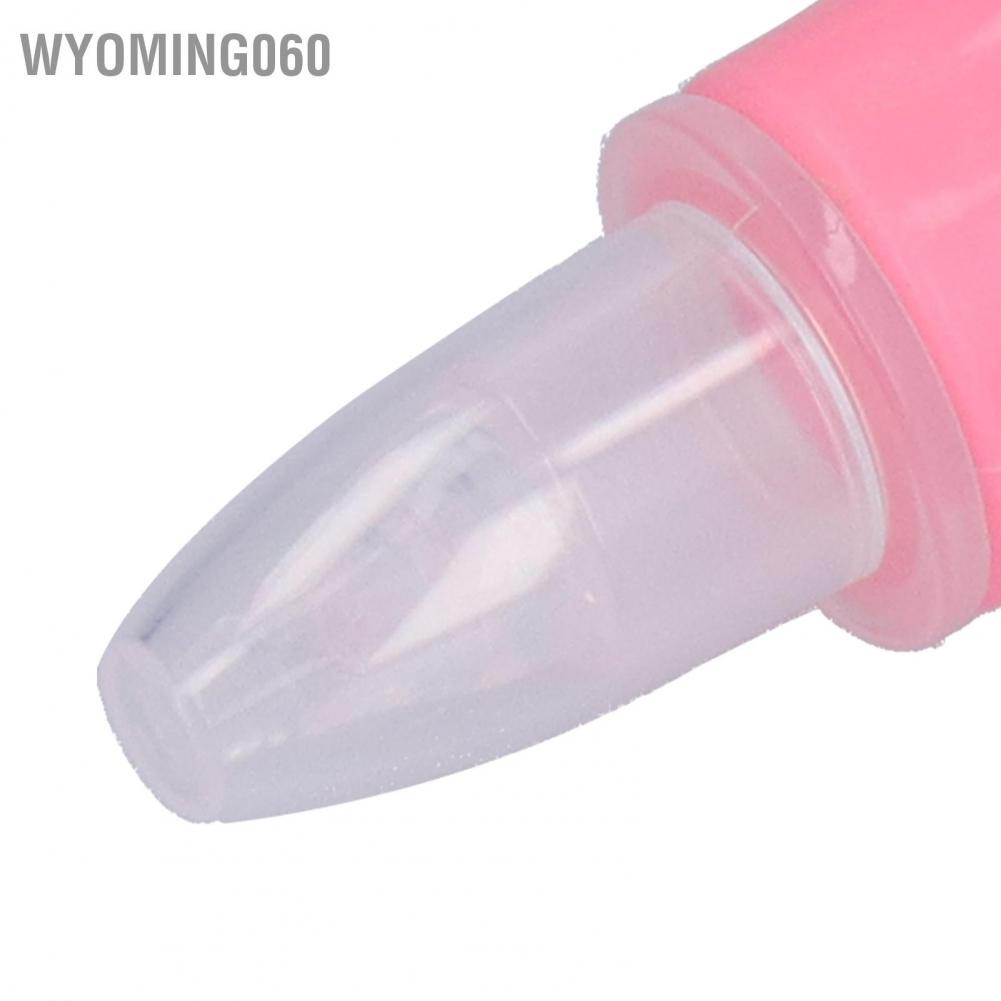 Wyoming060 Thiết bị hút mũi An toàn bằng silicone có thể tháo rời Chống trào ngược Làm sạch khoang cho bé Chăm sóc trẻ em Máy