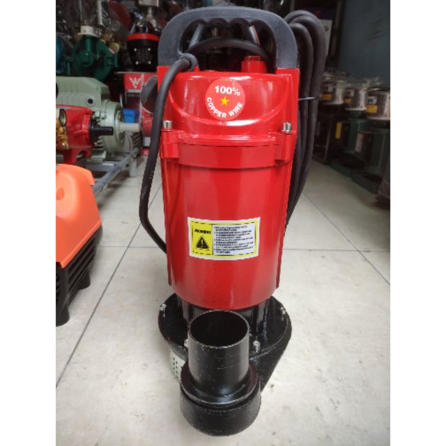 Máy Bơm Ngâm Bơm Chìm Bơm Tõm 750w 1HP Hàng Dây Đồng