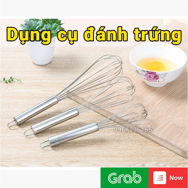 Phới đánh trứng - Dụng cụ đánh trứng bằng inox không gỉ cao cấp tiện lợi chất lượng cao