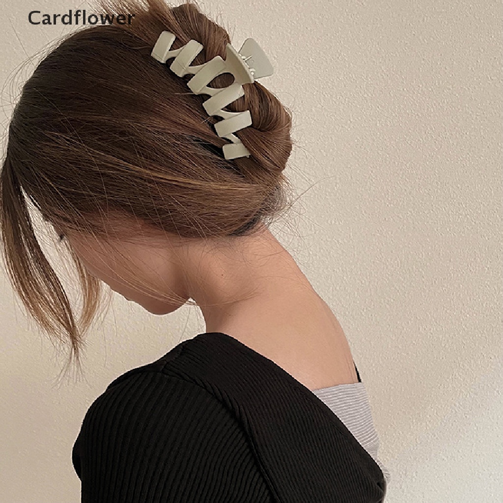 1 Kẹp Tóc Càng Cua Cỡ Lớn Phong Cách Hàn Quốc