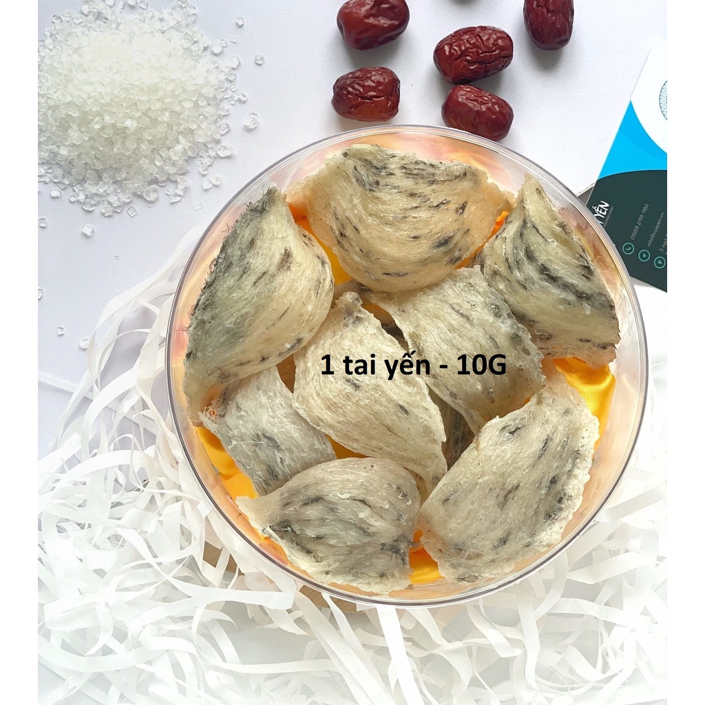 Tổ Yến Thô Nguyên Lông Tự Nhiên Trọng Lượng 100g