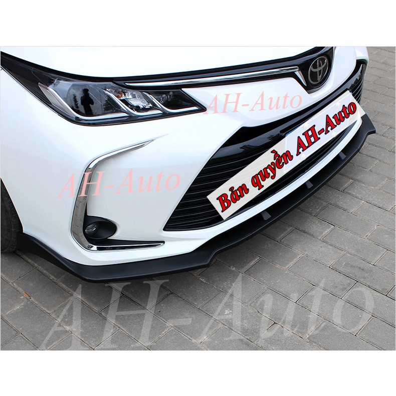 Lip trước ,cản trước Toyota Altis 2022 mẫu thể thao,nhựa ABS Cao Cấp