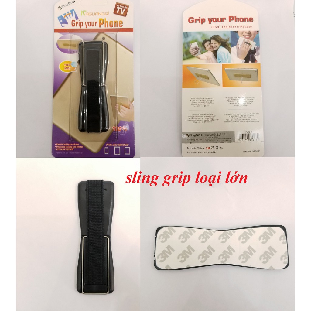 Sling grip & giá đỡ (Smart + Slim = Secure) | WebRaoVat - webraovat.net.vn