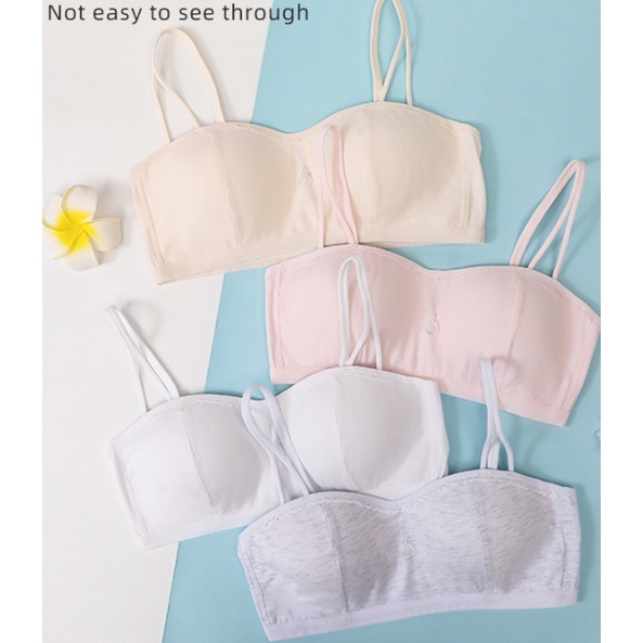 Bra / Áo Lá Cotton Nữ Sinh Đính Nơ Hình Công Chúa Xuất Đông Âu ( A003 ). Hàng Loại Đẹp. | BigBuy360 - bigbuy360.vn