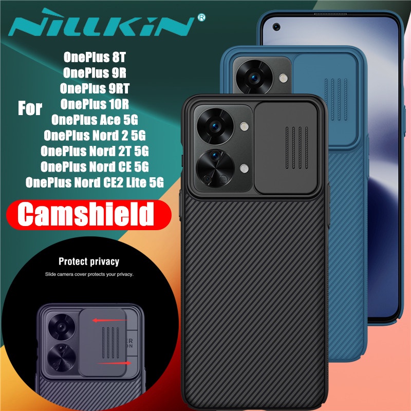 Ốp Điện Thoại NILLKIN Có Nắp Trượt Bảo Vệ Ống Kính Máy Ảnh Riêng Tư Cho OnePlus Nord 2T 2 CE CE2 Lite OnePlus Ace 8T 9R 9RT 10R