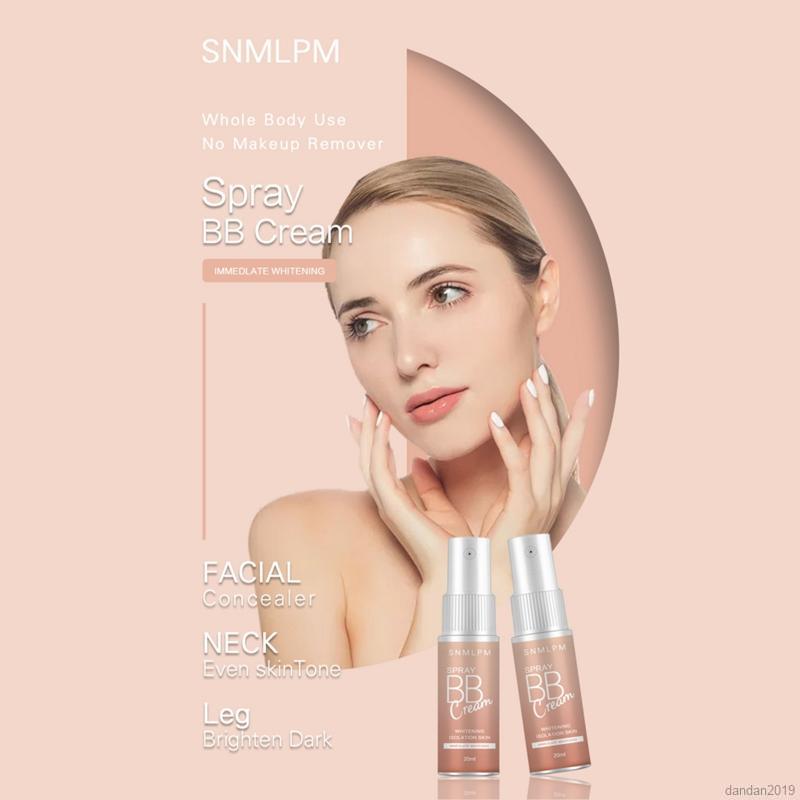 [Hàng mới về] Kem BB Dạng Xịt 50ml Dưỡng Ẩm Thoáng Khí Giúp Làm Đều Màu Da Che Khuyết Điểm | BigBuy360 - bigbuy360.vn