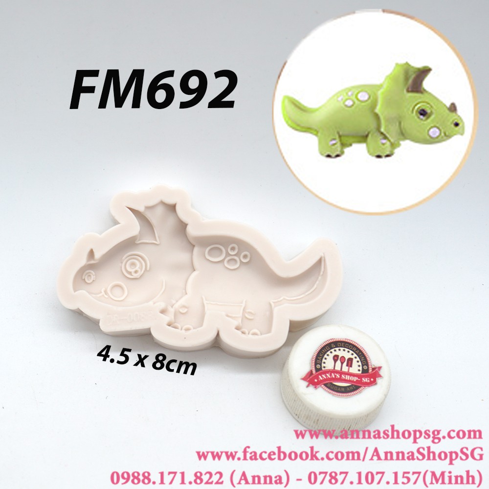 FM692 KHỦNG LONG 3 SỪNG