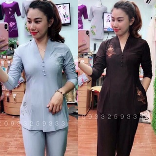Đồ Lam Đi Chùa # Lở Cách Tân