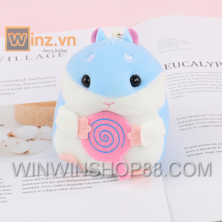 Móc khóa gấu bông Hamster V.2 Andhere