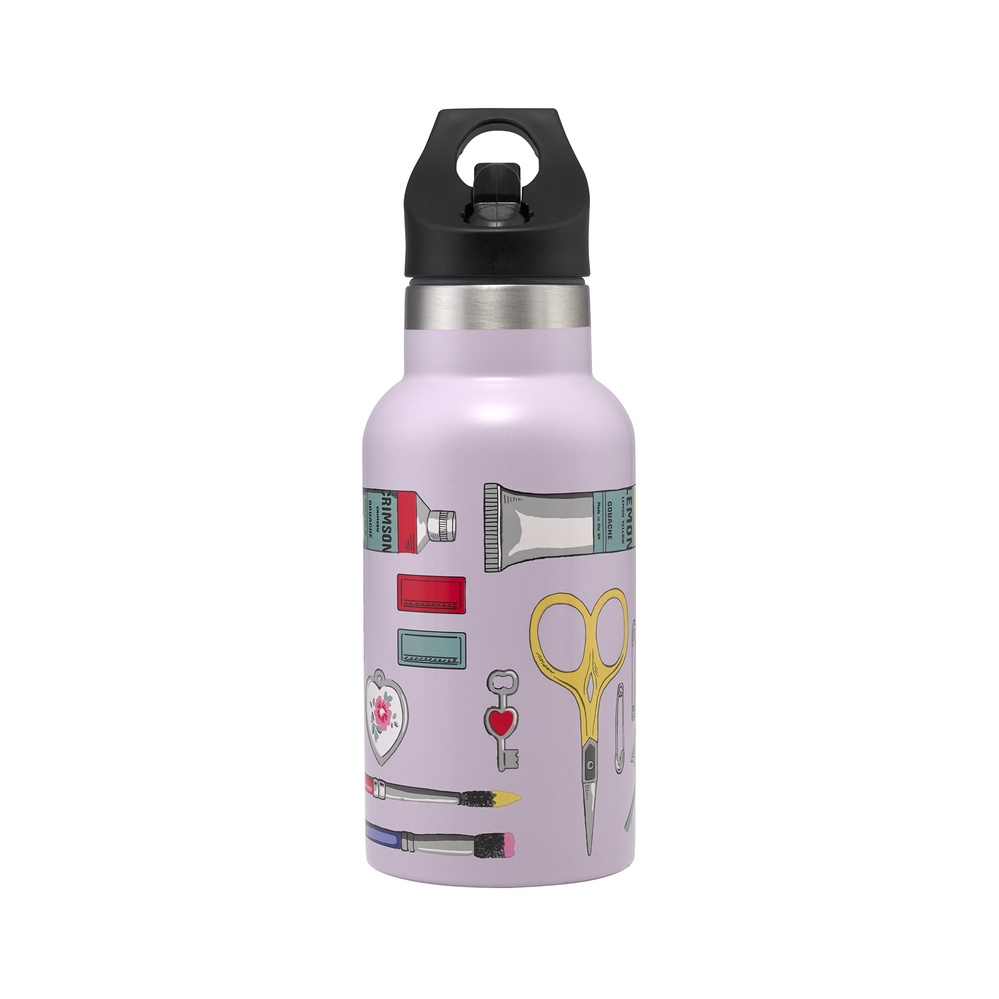 Cath Kidston-Bình giữ nhiệt Kids Stainless Steel Drinking Bottle Artist Curator-1040999-Lilac