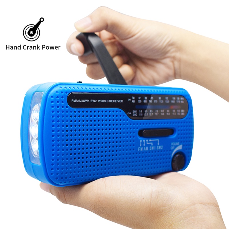 Radio Ama Băng Tần Năng Lượng Mặt Trời AM / FM / SW1 / SW2
