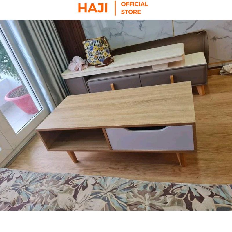 Bàn trà phòng khách hiện đại màu sắc sang trọng thanh lịch thương hiệu HAJI -  AP81