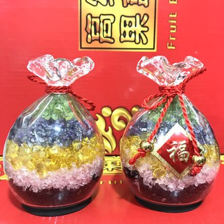 Túi đá lưu ly tinh hoa sắc màu