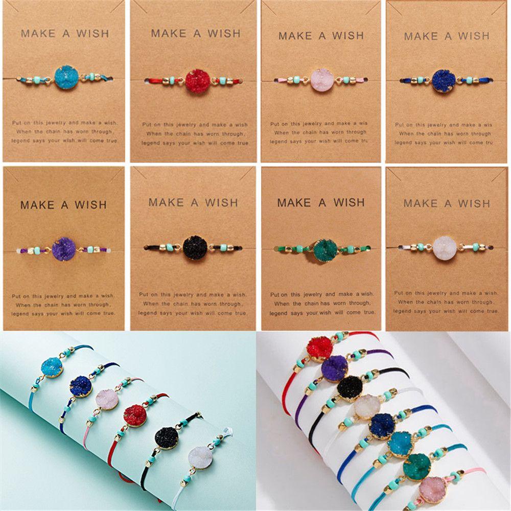 Vòng Tay Bện Dây Resin Thời Trang Cho Tình Bạn