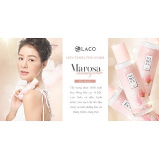 Nước tẩy trang MAROSA laco