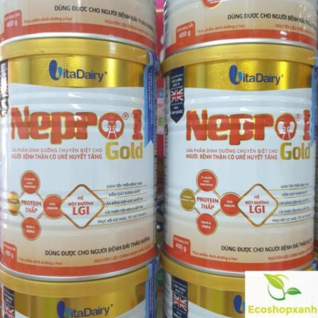 Combo 3 lon Sữa Nepro gold 1 400g/Date mới nhất thị trường T5.2023