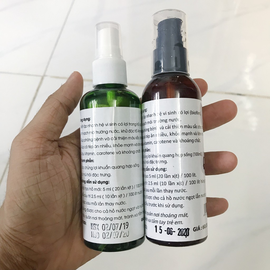 COMBO 2 LOẠI PSB THIẾT LẬP VI SINH CHO HỒ CÁ NON BỘ