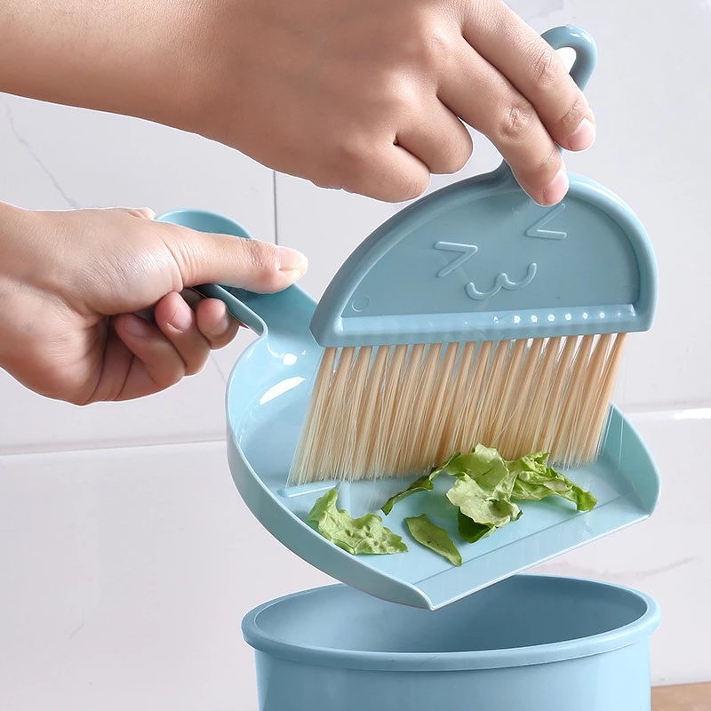 Bộ Chổi Và Xẻng Hốt Rác Mini Tiện Dụng Cho Gia Đình/ Văn Phòng