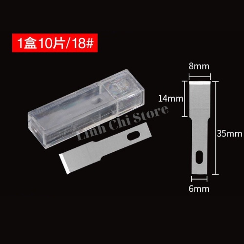 Lưỡi dao, cán dao cạo keo ic, làm chân, tách lưng