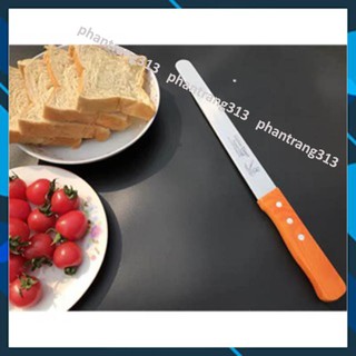 Freeship Dao cắt bánh không răng cưa bằng thép không gỉ cao cấp 42cm [Tặng quà khi vote 5*]