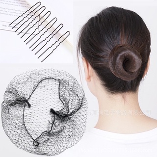 Lưới búi tóc tròn tiếp viên hàng không