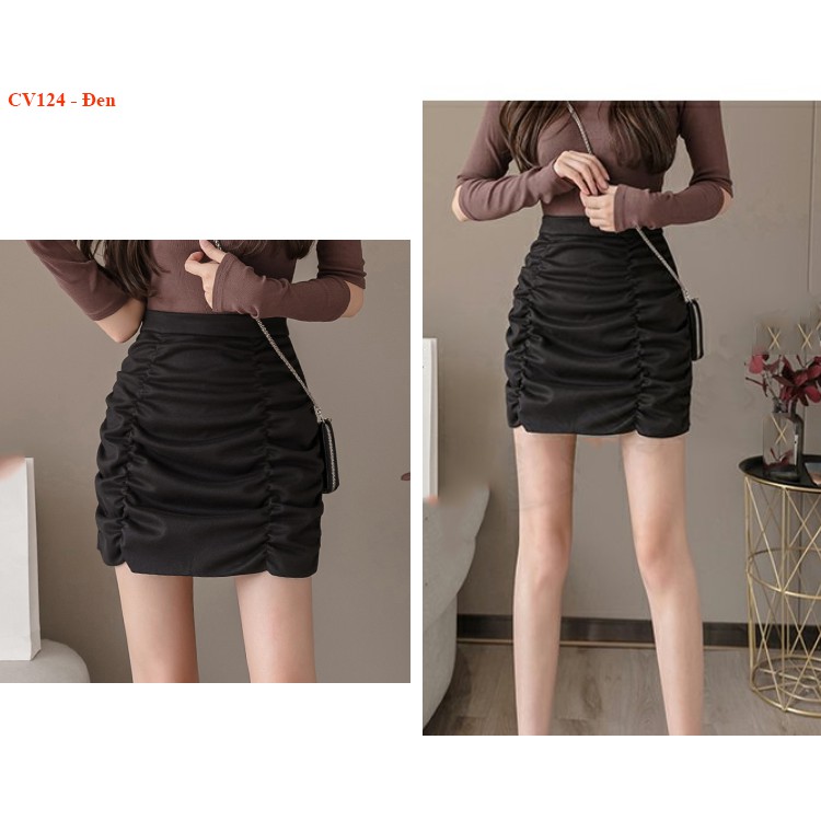 cv124- Chân váy nhún ôm siêu đẹp | BigBuy360 - bigbuy360.vn