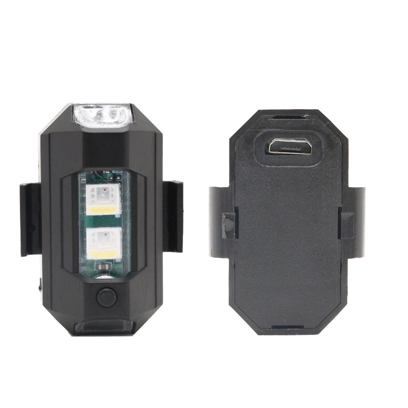 Mới Đèn LED Tín Hiệu Mini Gắn Xe Máy Tiện Dụng Và Bền