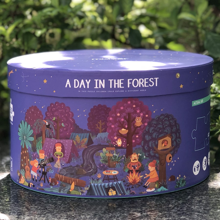 Bộ xếp hình Mideer - A Day In The Forest 150 chi tiết cho bé