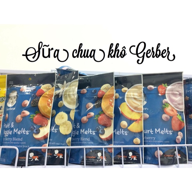 Sữa chua khô Gerber