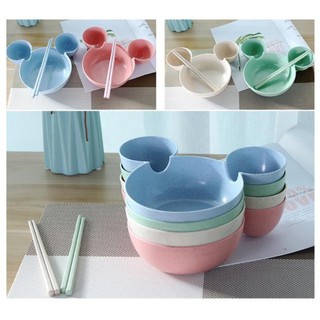 Chén Đựng Thức Ăn 3 Ngăn Siêu Dễ Thương