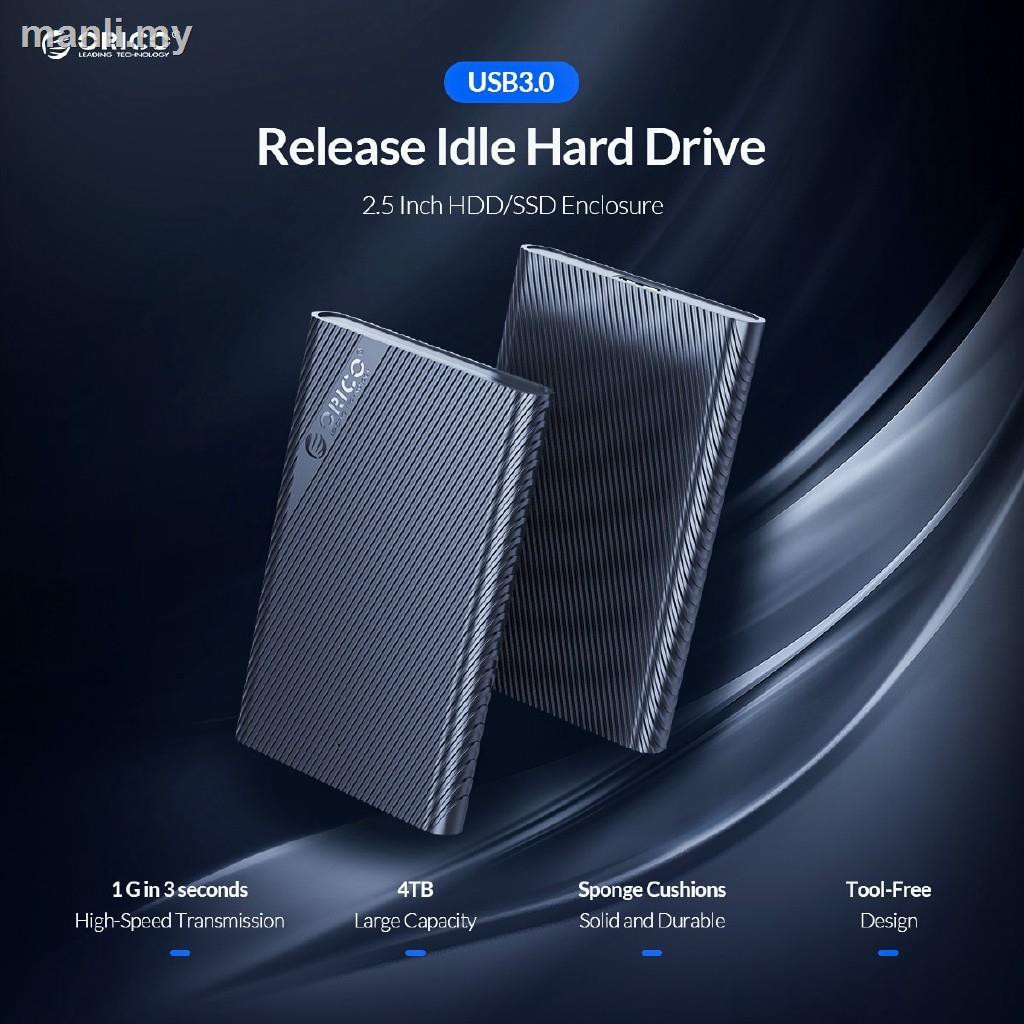 ORICO Hộp Đựng Ổ Cứng Ngoài 2.5 Inch Hdd Sata 3.0 Sang Usb 5 Gbps 4tb Ssd | BigBuy360 - bigbuy360.vn