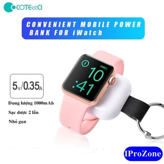 Pin sạc dự phong dành cho Apple watch chính hãng COTEetCI 1000mAh