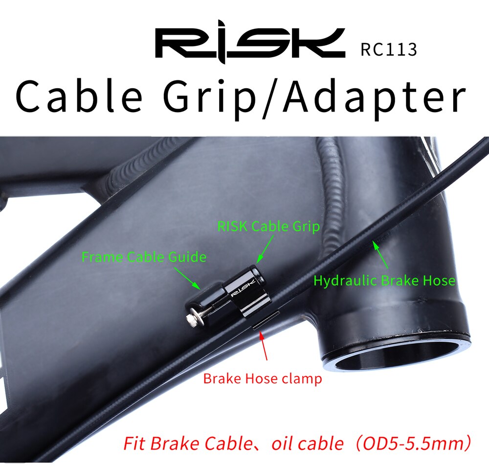 Set 4 Kẹp Cố Định Dây Cáp Xe Đạp