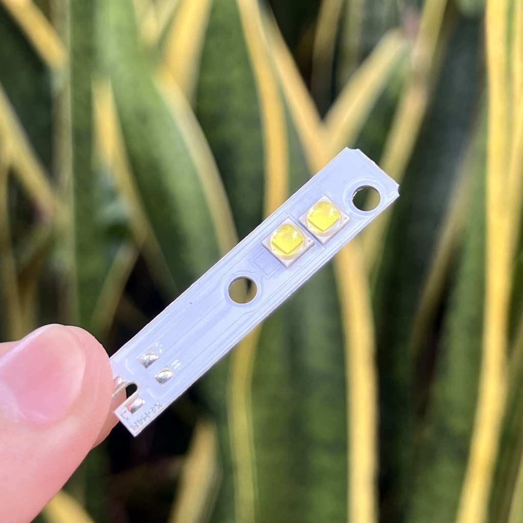 Bảng đèn led lắp Ô tô 3.2V 20W 2 chip XM-L2 đế tản nhiệt nhôm - Hàng sả kho nhà máy