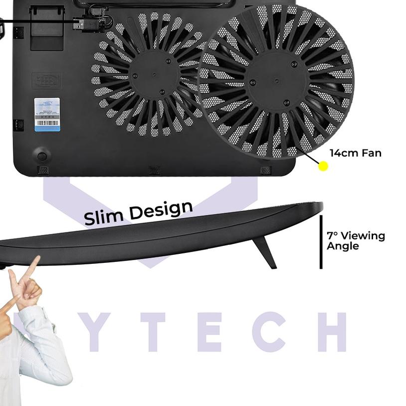 ▼ Quạt TảN NhiệT Deepcool WINDPALMINI N110 Cho LAPTOP ➳
