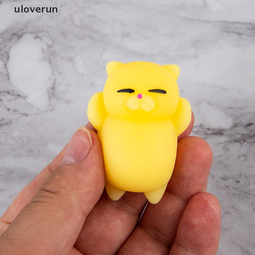Đồ Chơi Nắn Bóp Giúp Giải Tỏa Căng Thẳng Hình Chú Mèo Dễ Thương