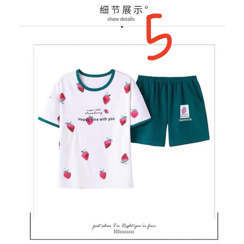 Bộ Ngủ Cotton Siêu Mát