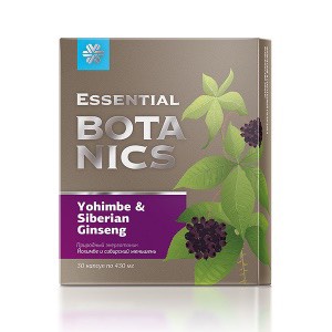 - Botanics Yohimbe & Siberian ginseng, Hỗ trợ tăng cường sinh lý và sinh lực, nâng cao sức khỏe - Hộp 30v