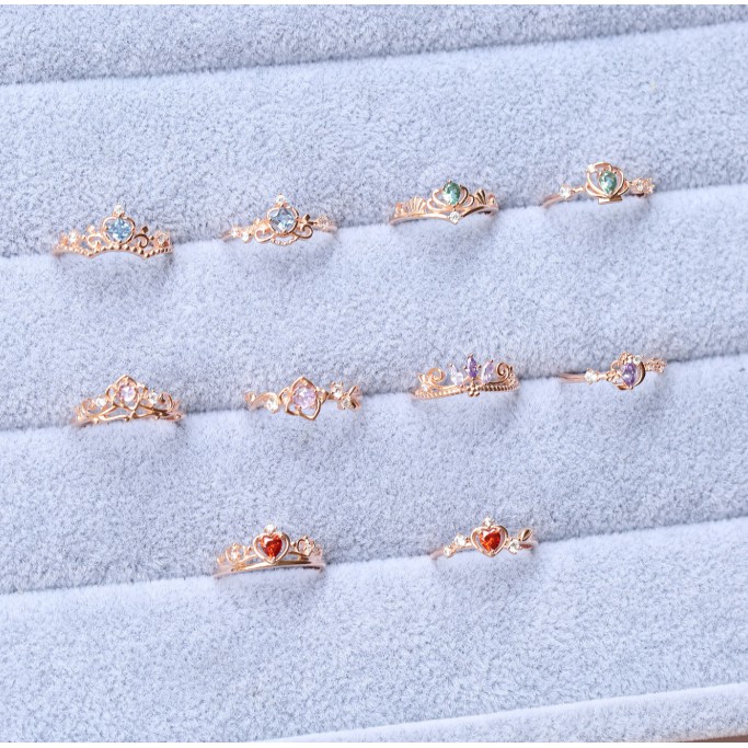 Nhẫn Công Chúa Dáng Hở Xinh Xắn Thời Trang