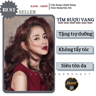 Thuốc nhuộm tóc collagen tại nhà tím trầm  chính hãng KAMI 5RV
