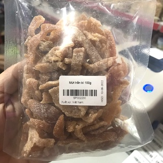 Mứt trần bì 100gr- Vỏ quýt sấy đường