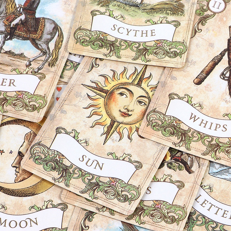 Thẻ Trò Chơi Lenormand Vui Nhộn