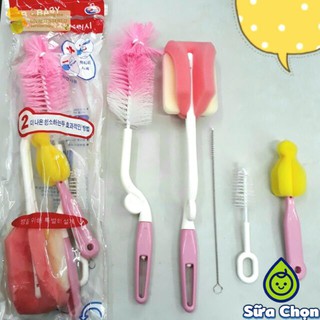 Cọ rửa bình 5 chi tiết GB Baby