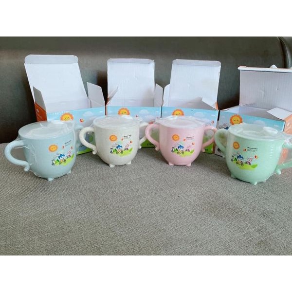 CỐC TẬP UỐNG LÚA MẠCH CÓ ÔNG HÚT, CHỐNG TRÀN CHO BÉ