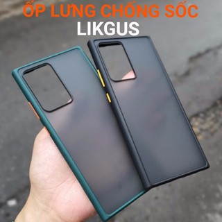 Ốp lưng LikGus nhám cho Samsung Galaxy Note 20/ Note 20 Ultra 5G Chống sốc, chống vân tay ( Chính Hãng )