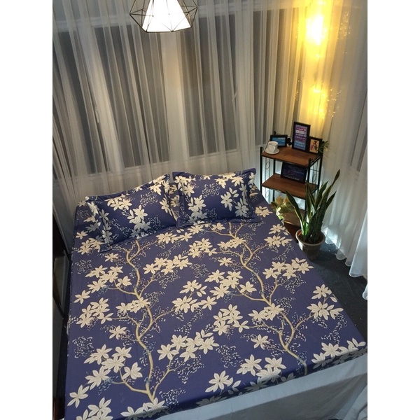 Bộ ga gối cotton 100% Alnena Ngọc Nữ